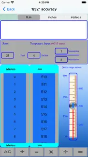 slider metric calculator iphone screenshot 3