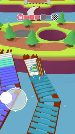Game screenshot Wood Race - Building For Win apk