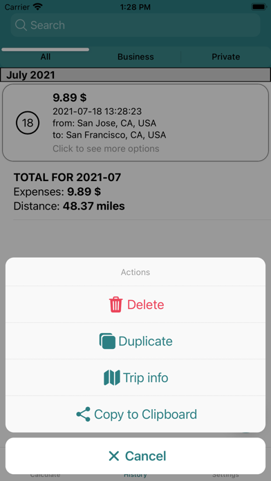 PetrolCalc-Track Fuel Expenses Screenshot