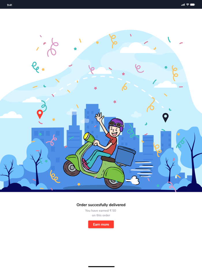 SAAS FOOD SHIPPING APP