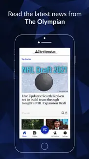 the olympian news iphone screenshot 1