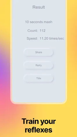 Game screenshot Reflexes Exam apk
