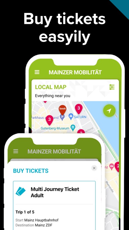 Mainzer Mobilität: Bus & Train