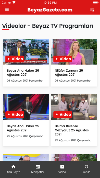 Beyaz Gazete Screenshot