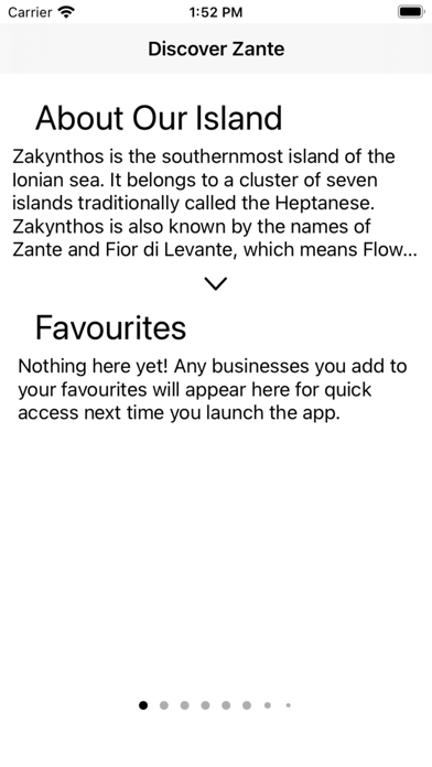 Discover Zante Screenshot