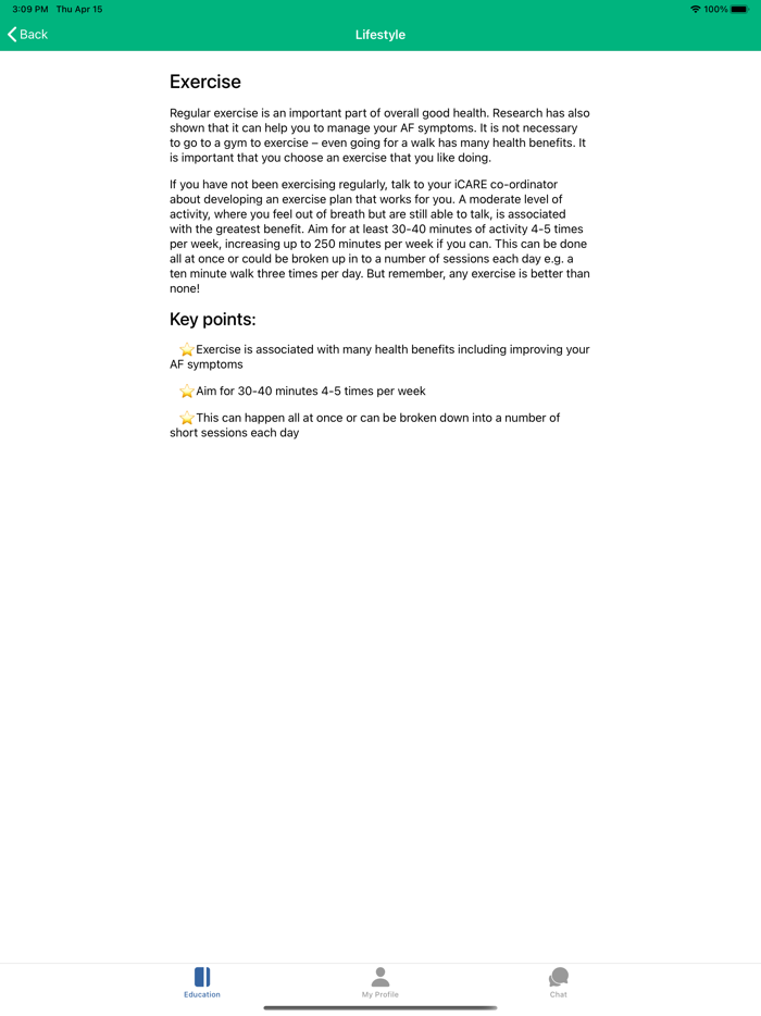 University of Adelaide iCareAF