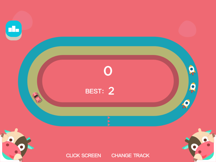 Meet Two Track-two cars battle