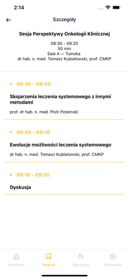 Game screenshot V Kongres Onkologii Polskiej hack