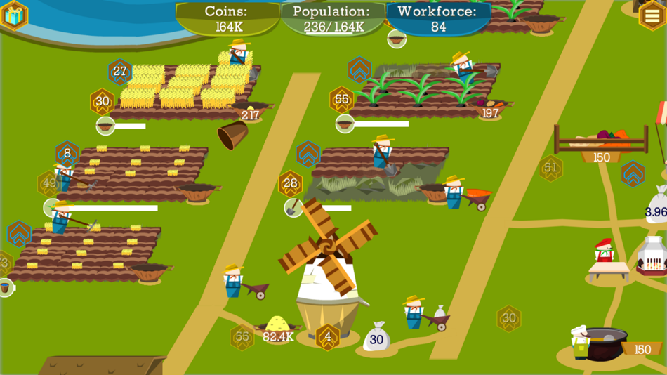 #1. Farm and Mine: Idle Tycoon (iOS) 由: Alexey Izvalov
