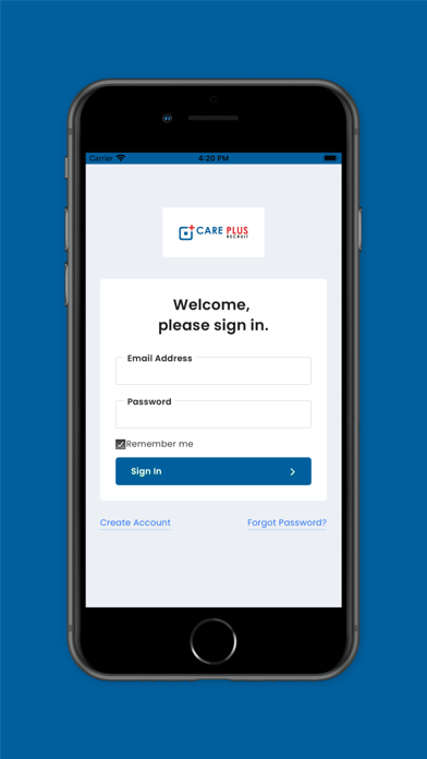 Care Plus Recruit Screenshot