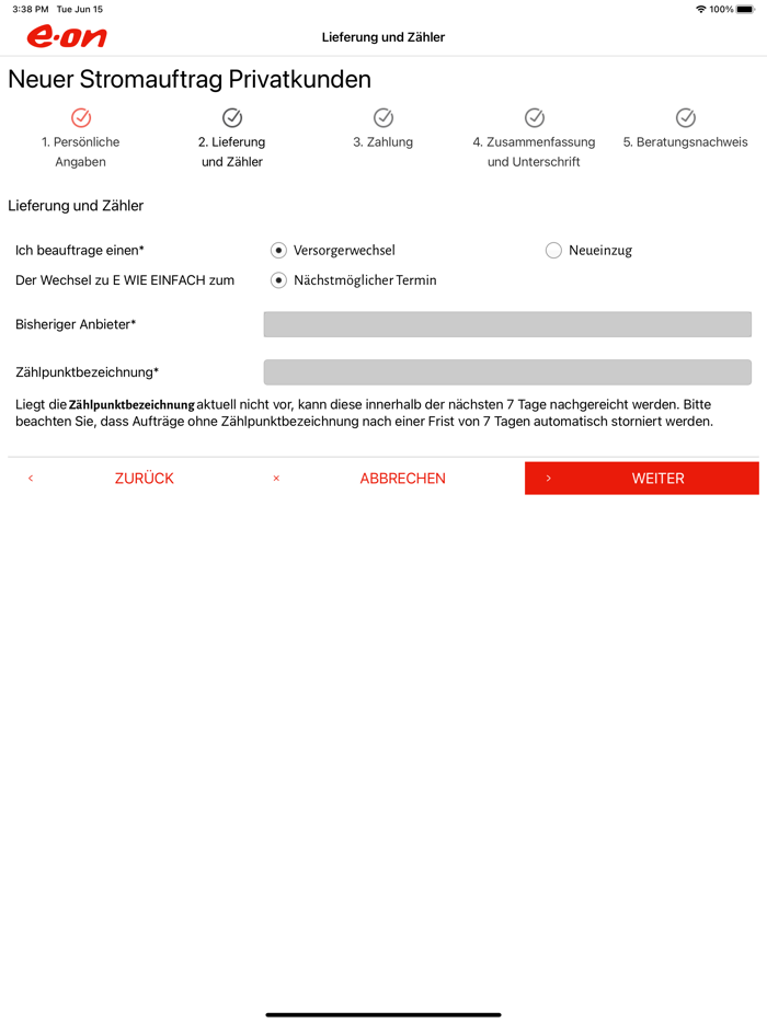 E.ON Energie Direktvertrieb