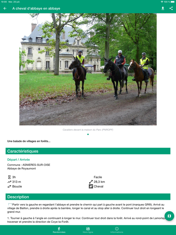 Screenshot #5 pour Balades Parcs naturels IDF