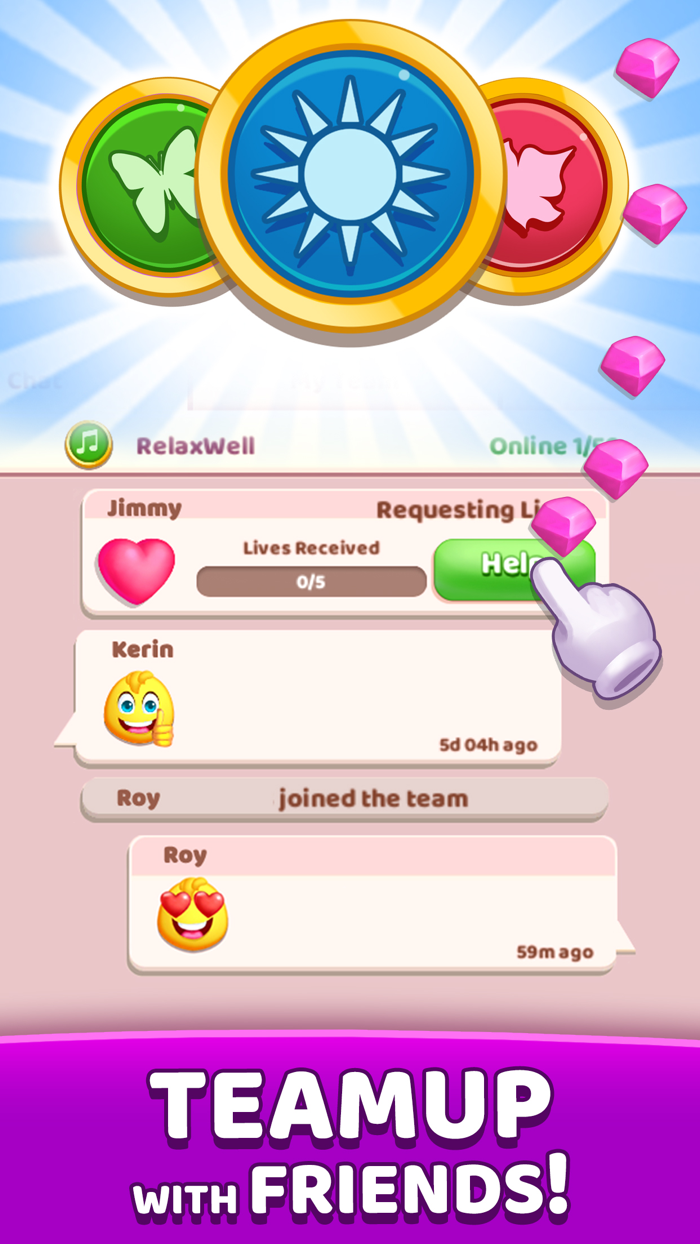 Relaxing Match 3  Easy games