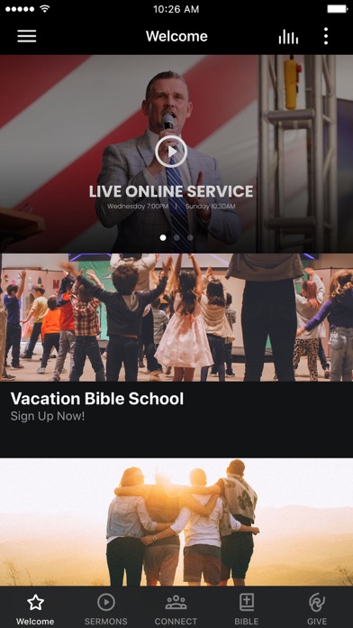 Global Vision Bible Church Screenshot