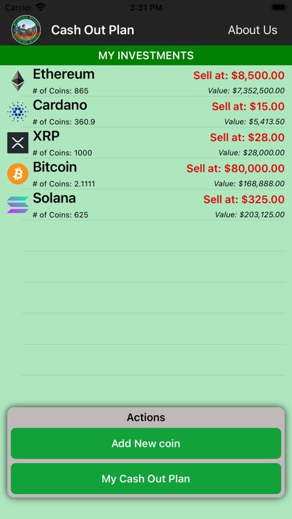 Cash Out Plan screenshot-0