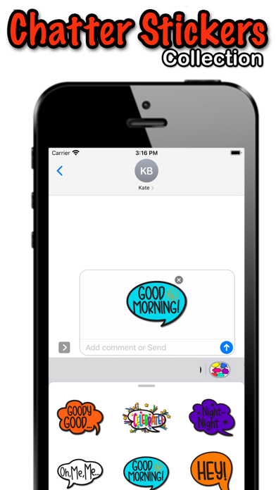 Chatter Stickers Collection Screenshot