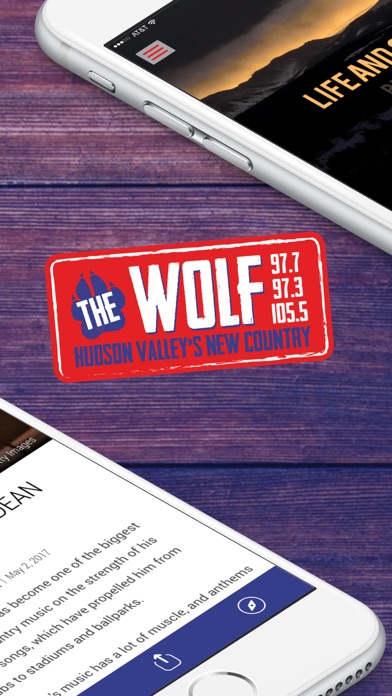 97.7/97.3 The Wolf (WZAD) Screenshot
