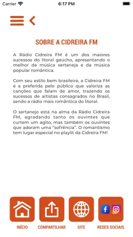 Game screenshot Rádio Cidreira FM - 91,3 FM apk