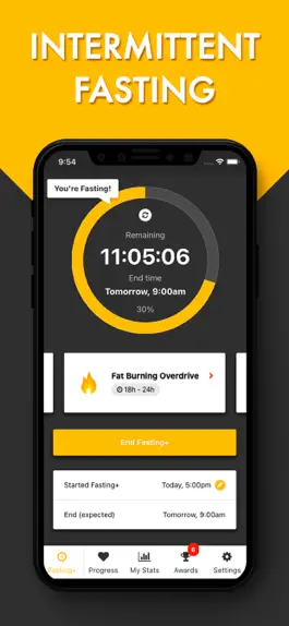 Game screenshot Intermittent Fasting+ Tracker apk