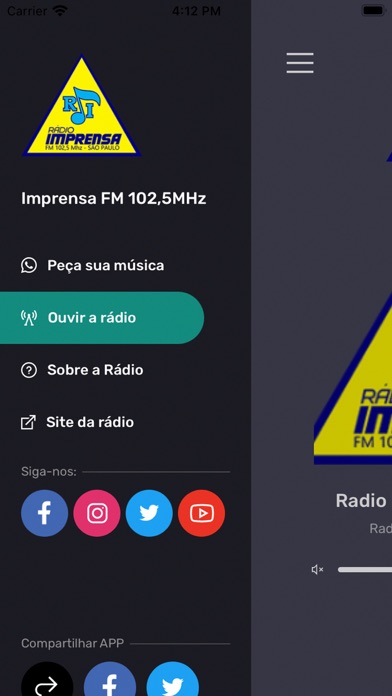 Radio Imprensa FM 102,5 Screenshot