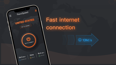 Screenshot #1 pour RavoSpeed - Secure And Fast