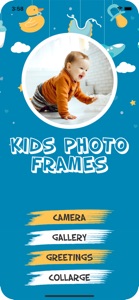 Kids Photo Frames & Editor screenshot #1 for iPhone