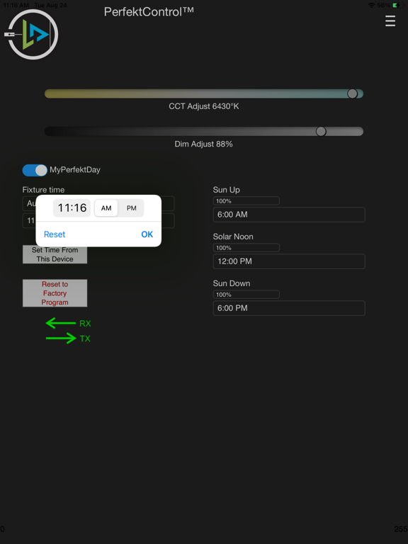 PerfektControl iPad screenshot 5 - Productivity app