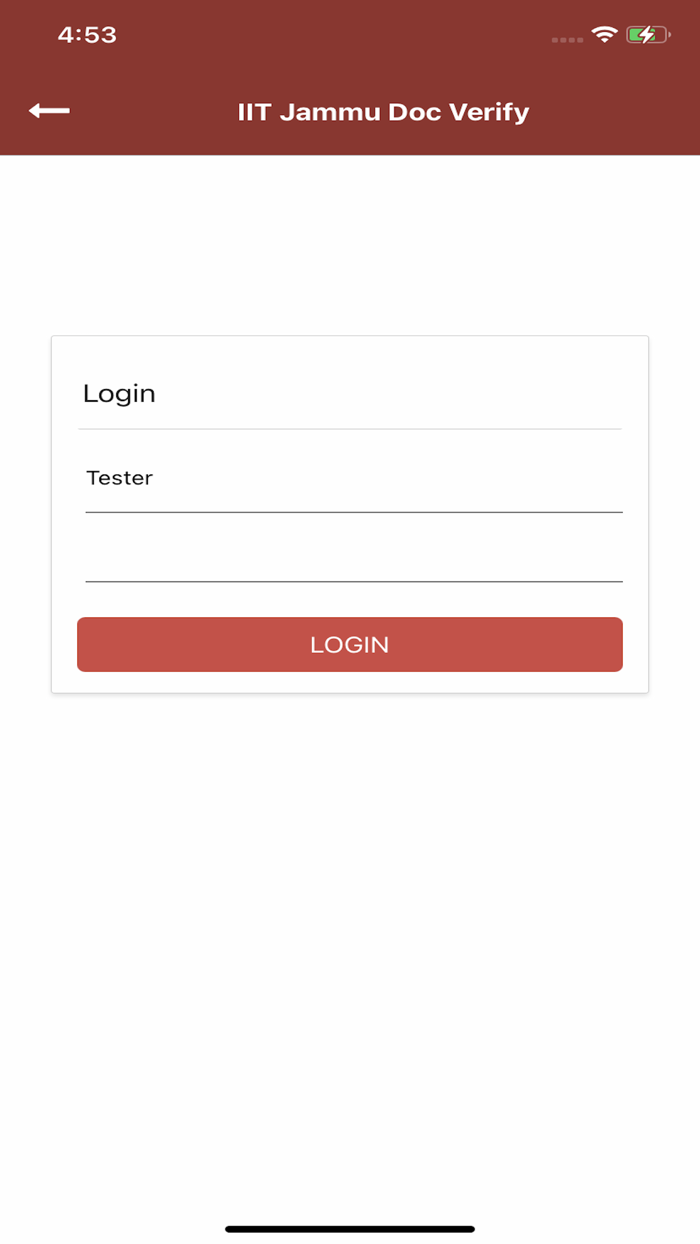 IIT Jammu Doc Verify