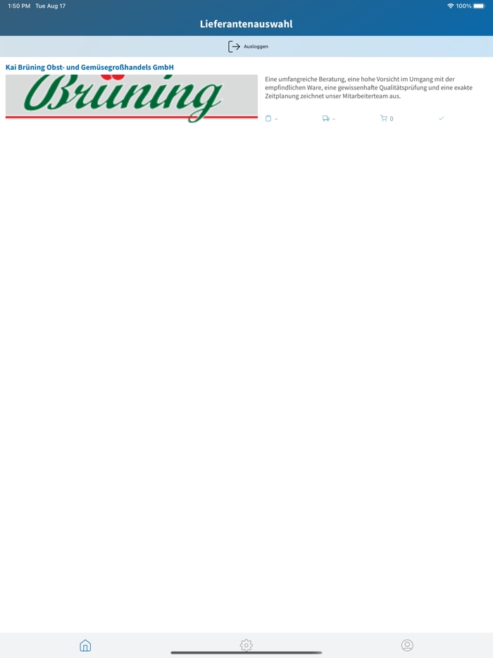 Brüning Bestell-App