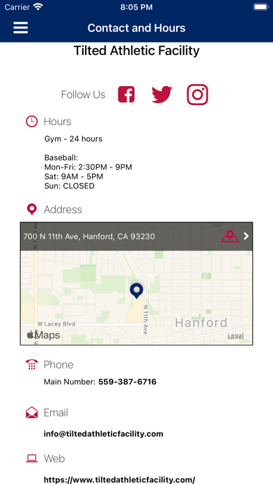 Tilted Athletic Facility Screenshot