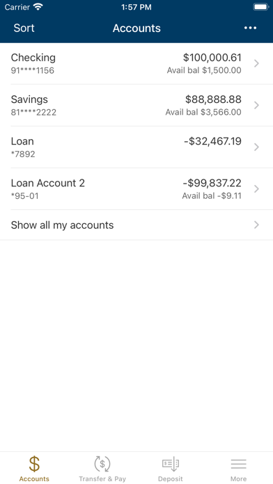 ESSA Mobile Banking Screenshot