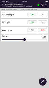 MQTT Home Automation screenshot