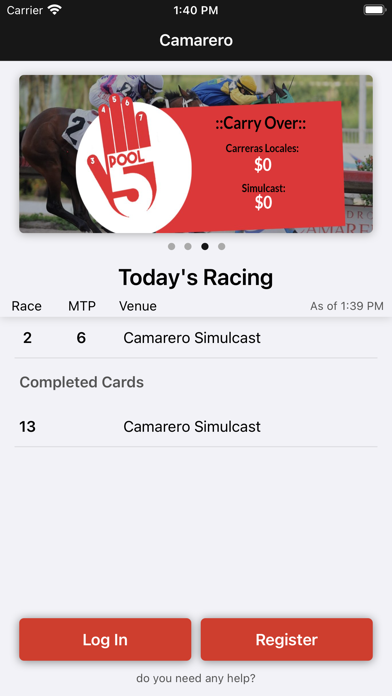 Hipodromo Camarero Screenshot