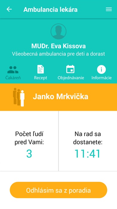 eČakáreň Screenshot