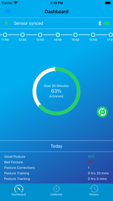 Habitus Posture Screenshot