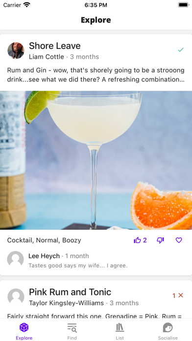 BarMaster - Cocktail Recipes Screenshot