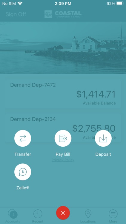 Coastal Community Bank Mobile screenshot-3