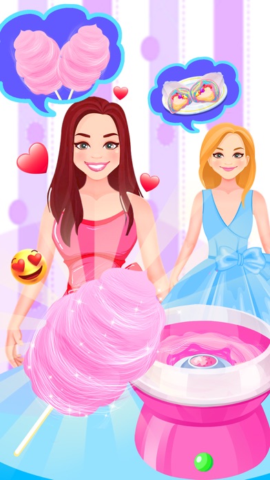 Cotton Candy Ice Cream Burrito Screenshot