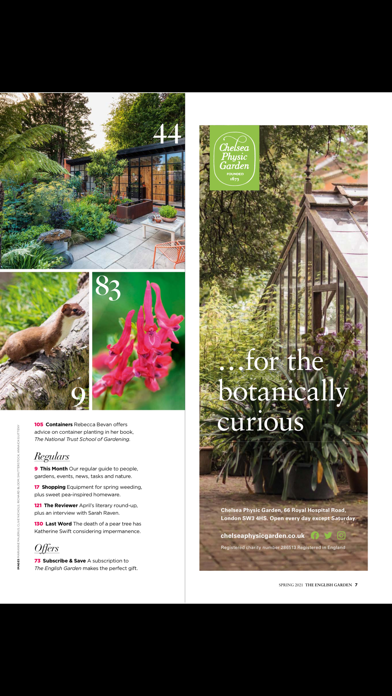 The English Garden Magazine Screenshot