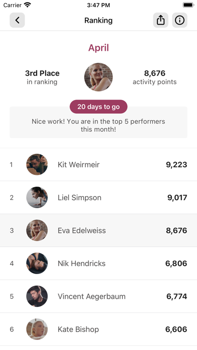 Fitness-Loft Screenshot