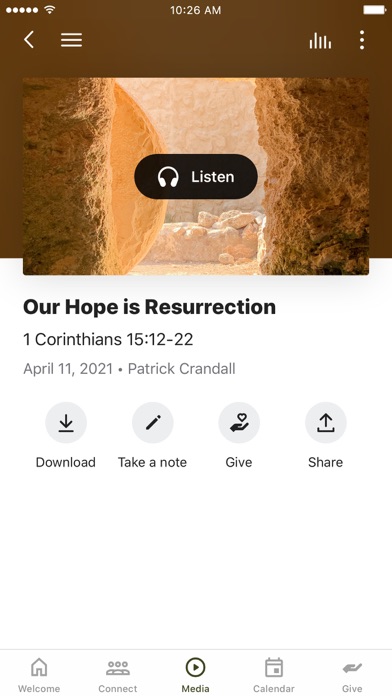 Covenant Grace Columbia Screenshot