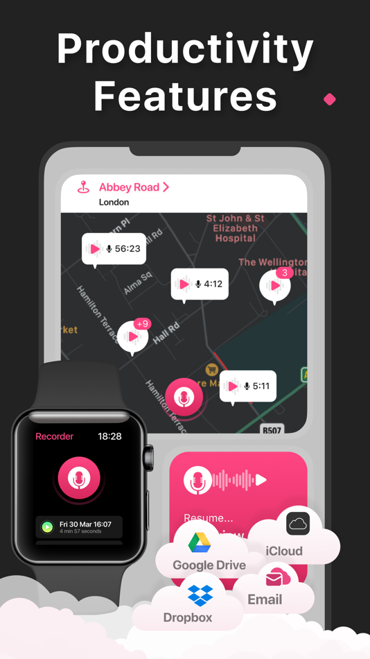 #3. Voice to Text Dictation VoxRec (iOS) 由: DeepSine