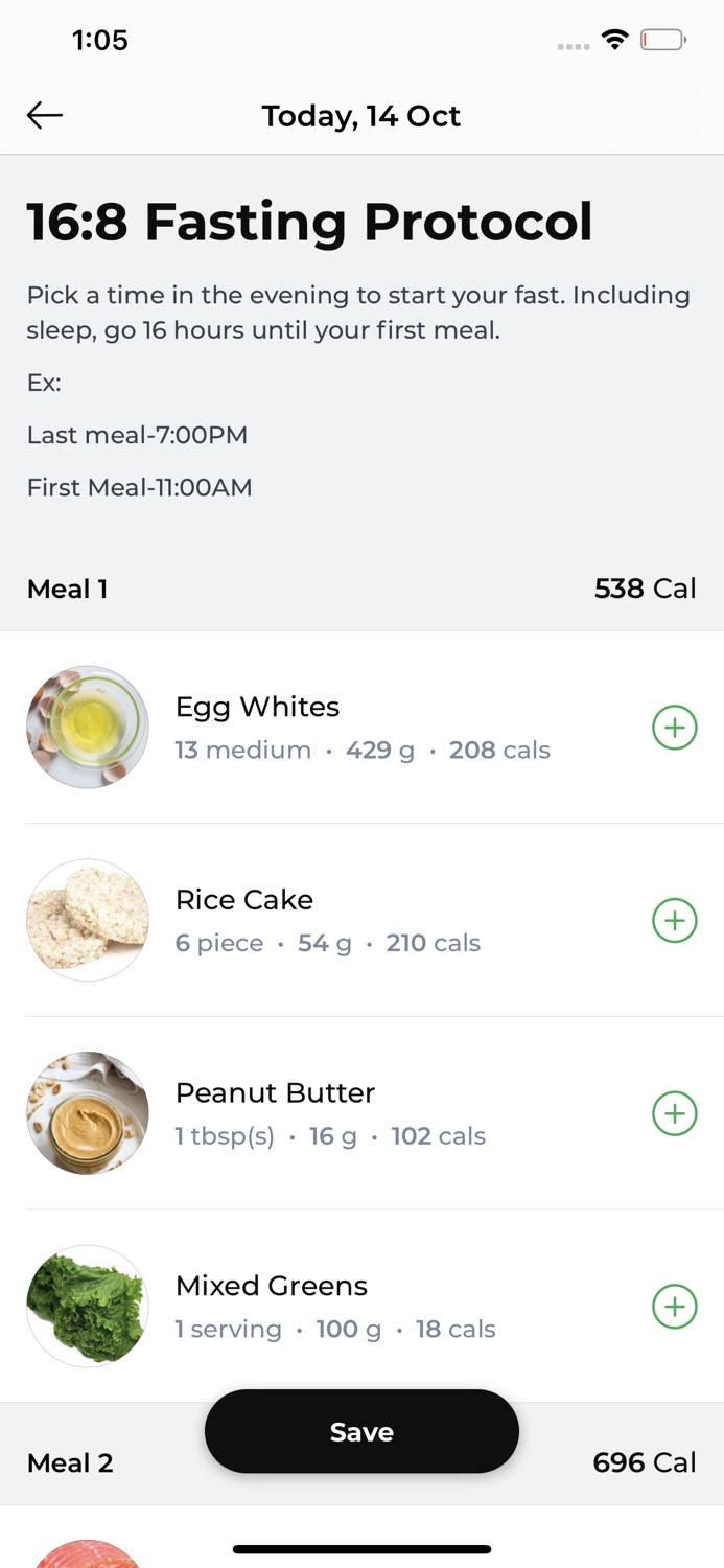 CustomFit Training Coach