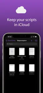 Teleprompter - smart prompts screenshot #2 for iPhone