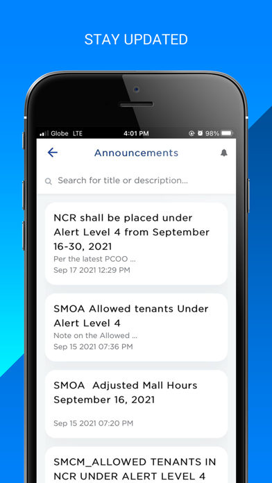 SM Tenant Portal Screenshot
