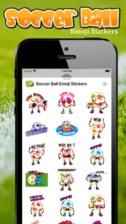 How to cancel & delete soccer ball emoji stickers 1