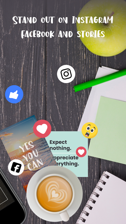 #3. Text on Art: Add Text on Photo (iOS) Podle: Pasha Apps