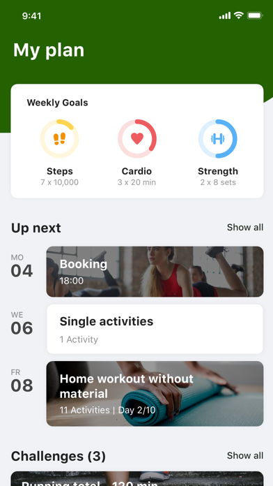 Sportvision: Premium Gym Screenshot