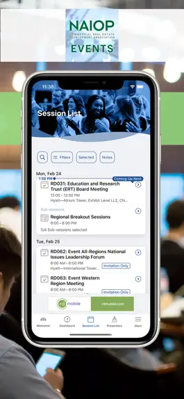 Game screenshot NAIOP Events mod apk