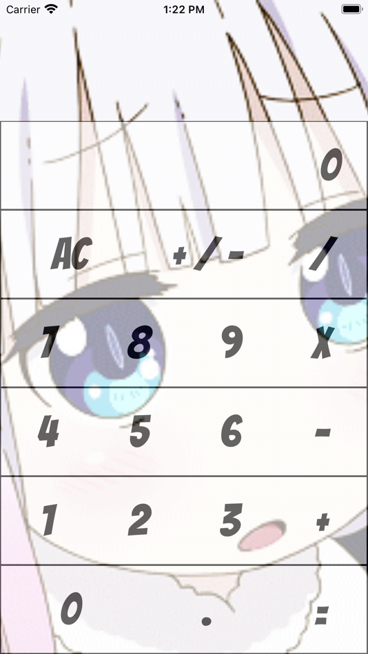 #2. Anime Calculator (iOS) 由: Barcelona Code School